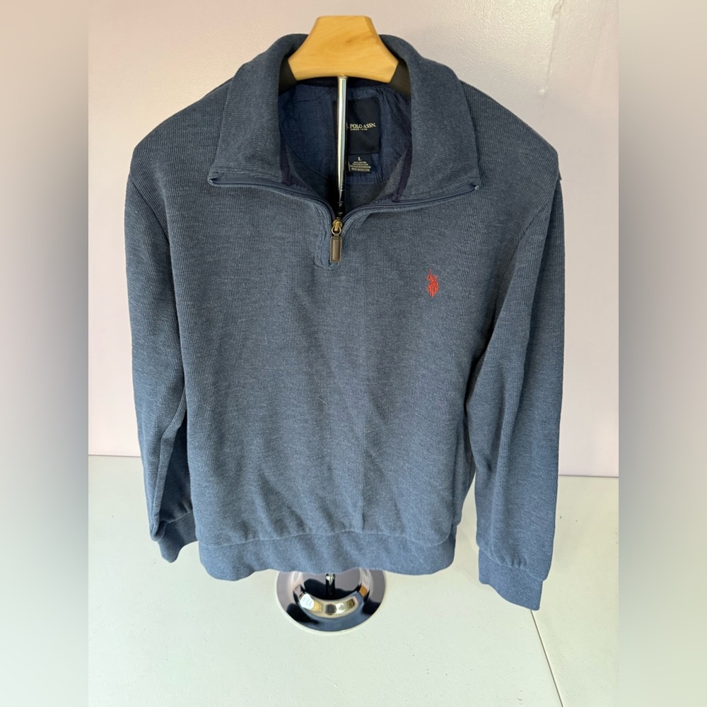 US POLO ASSN MENS LONG SLEEVE SHIRT SIZE L